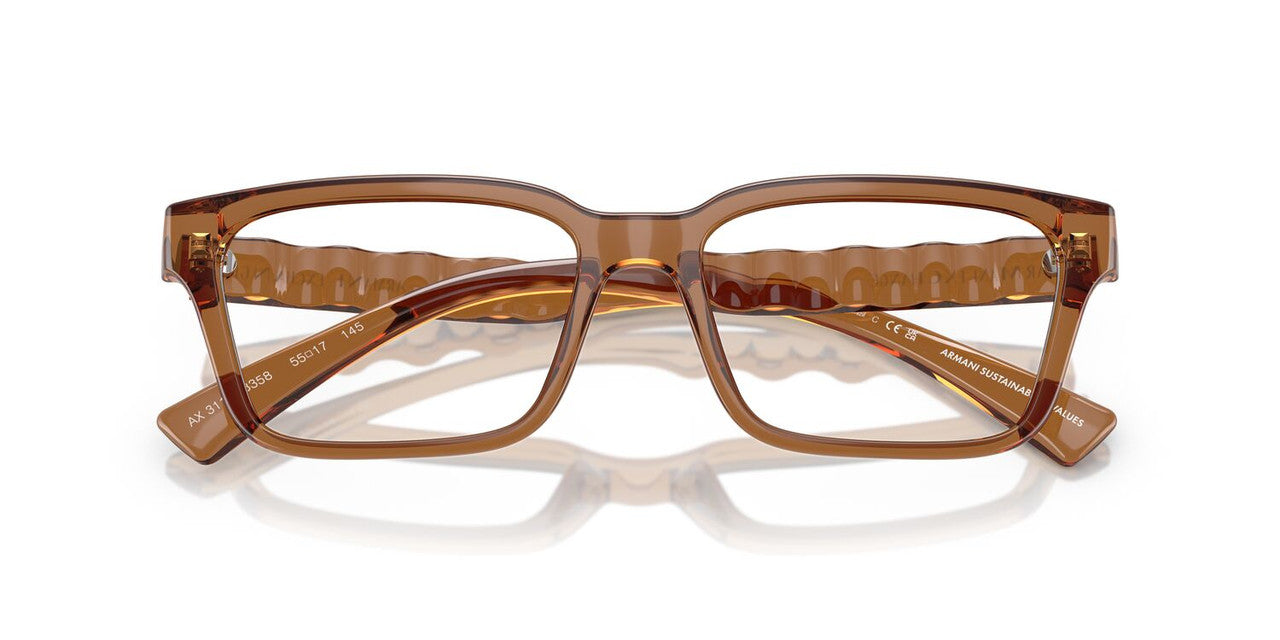 Lentes Oftálmicos Armani Exchange AX3116 Cafe Transparente