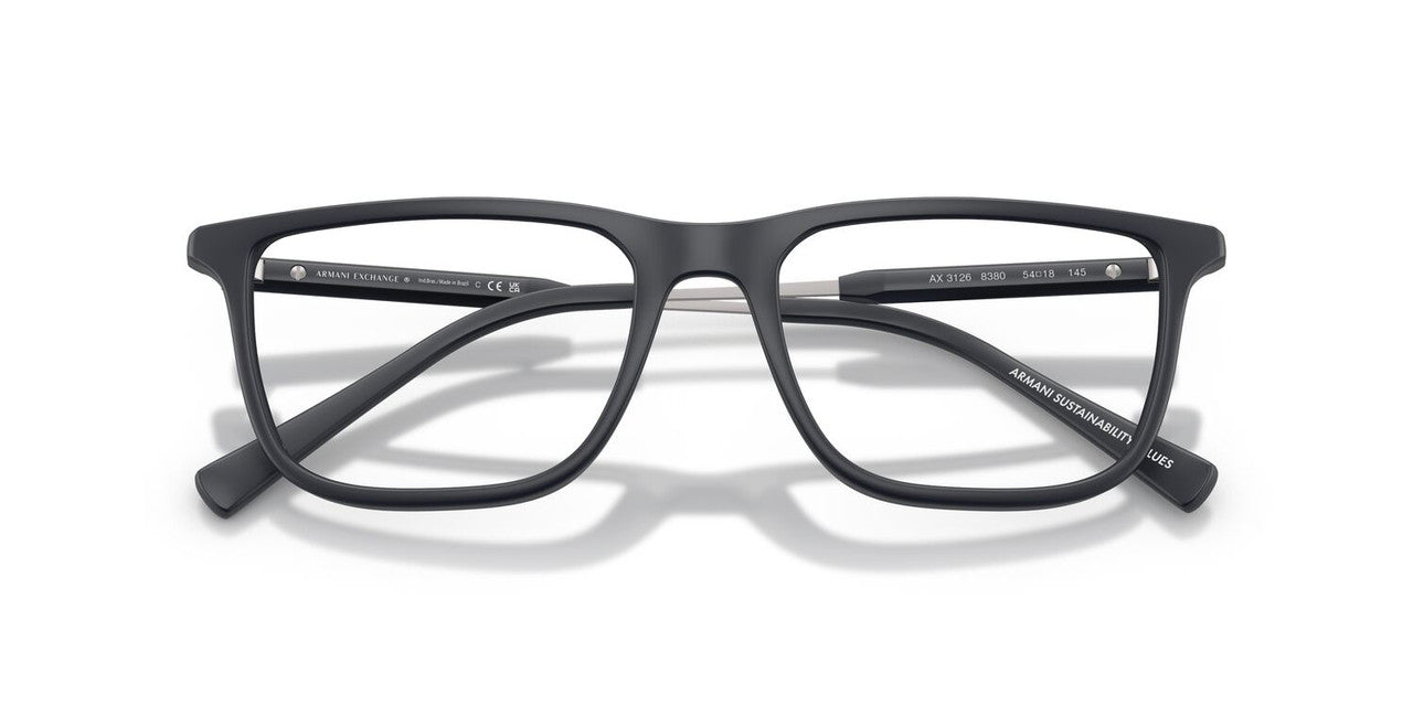 Lentes Oftálmicos Armani Exchange AX3126 Azul Mate