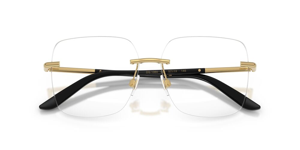 Lentes Oftálmicos Dolce & Gabbana DG1360 Dorado/Negro