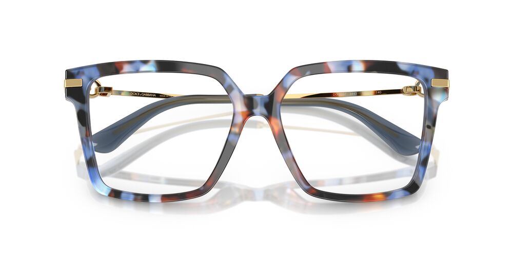 Lentes Oftálmicos Dolce & Gabbana DG3397 Carey Azul