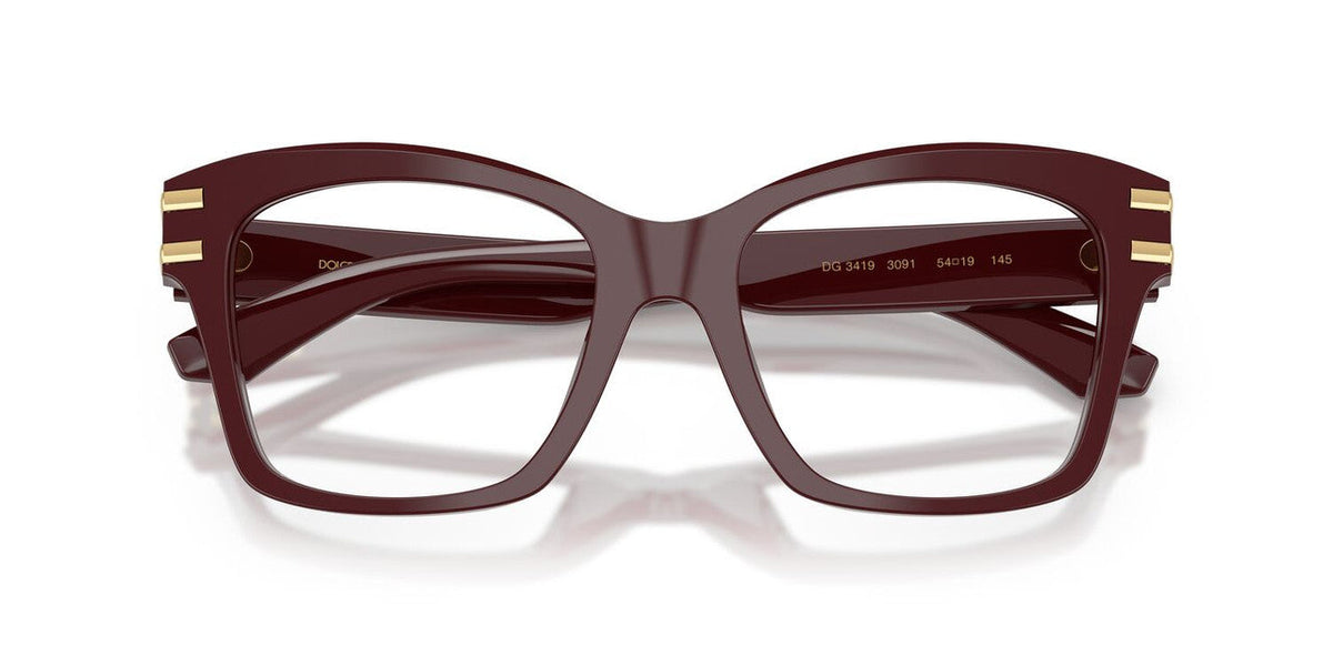 Lentes Oftálmicos Dolce & Gabbana DG3419 Vino