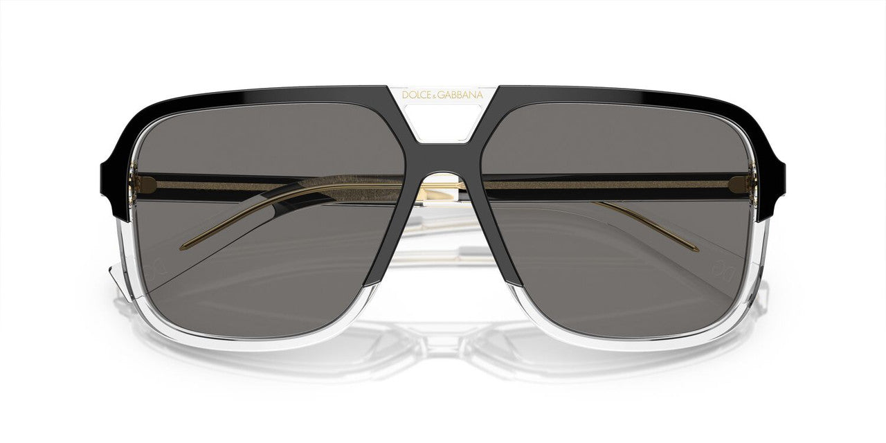 Lentes De Sol Dolce & Gabbana DG4354 Negro/Transparente