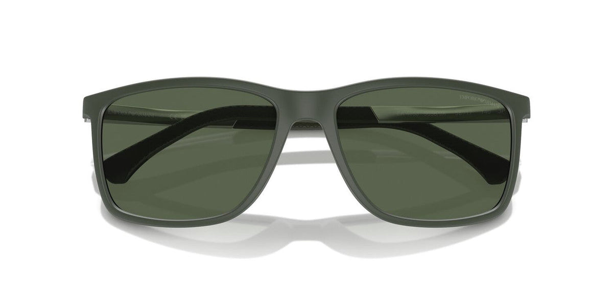 Lentes De Sol Emporio Armani EA4058 Verde Mate