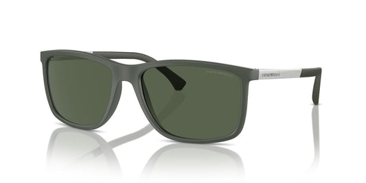 Lentes De Sol Emporio Armani EA4058 Verde Mate