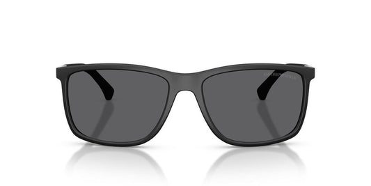 Lentes De Sol Emporio Armani EA4058 Negro/Plateado