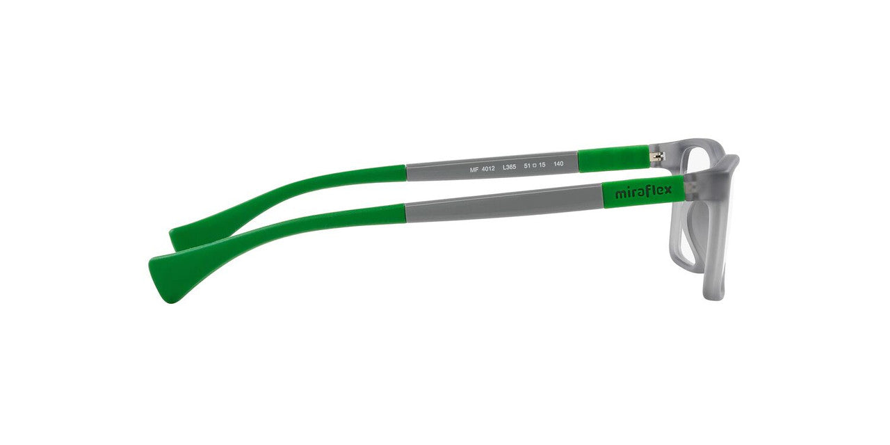 Lentes Oftálmicos Miraflex Jr MF4012 Gris Mate