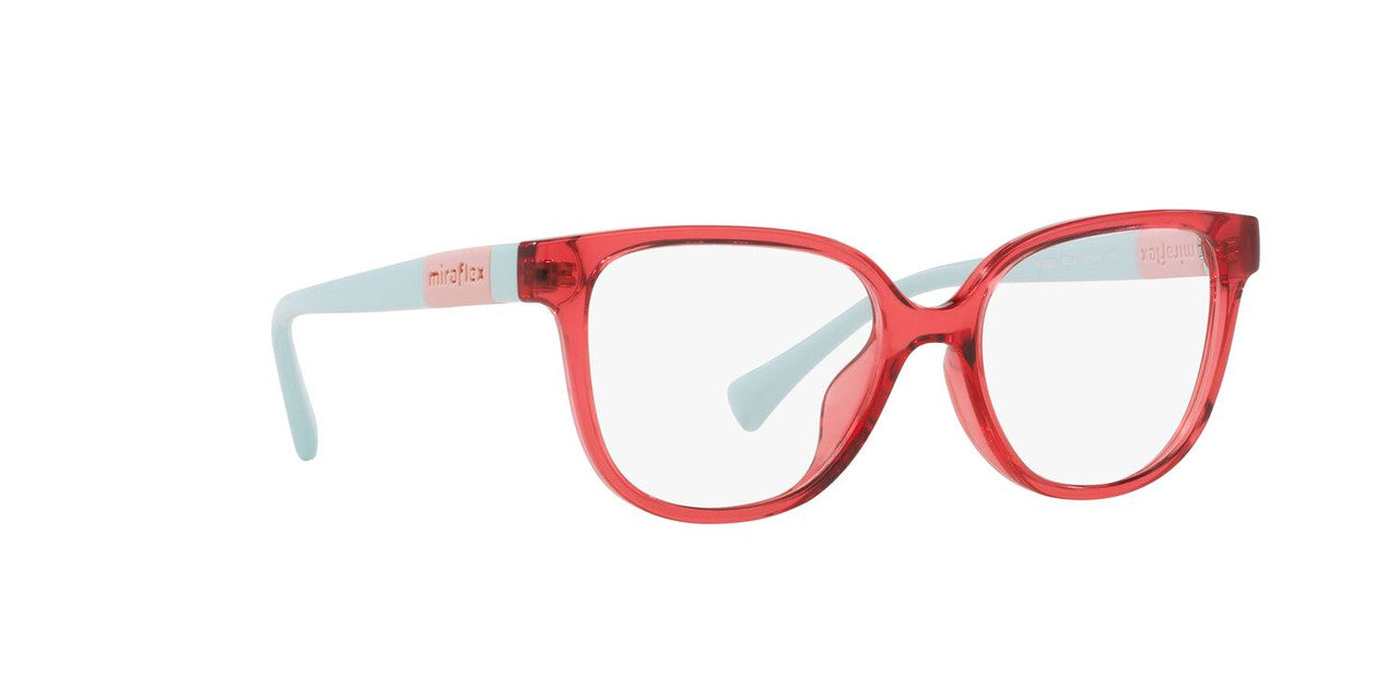 Lentes Oftálmicos Miraflex Jr MF4023 Rojo Transparente