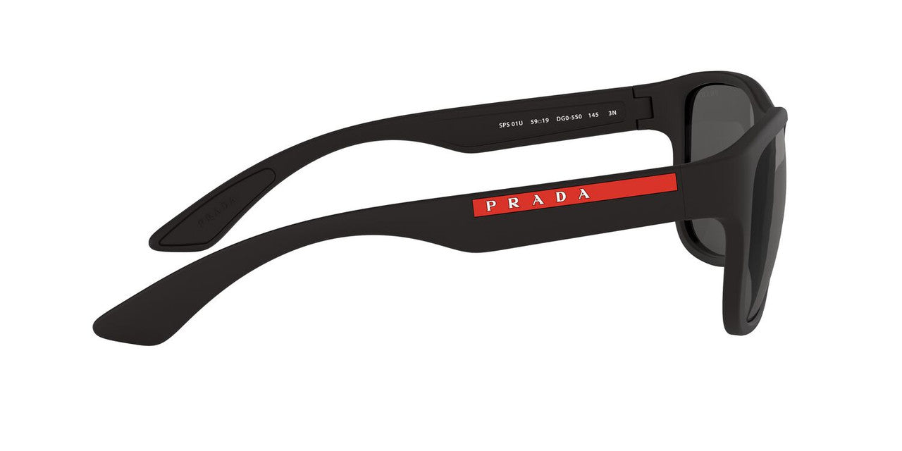 Lentes De Sol Prada Linea Rossa SPS01U Negro