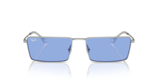 Lentes De Sol Ray-Ban RB3741 Plateado
