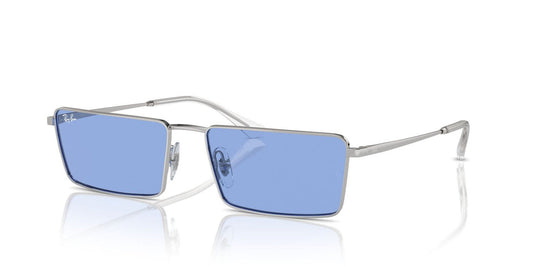 Lentes De Sol Ray-Ban RB3741 Plateado