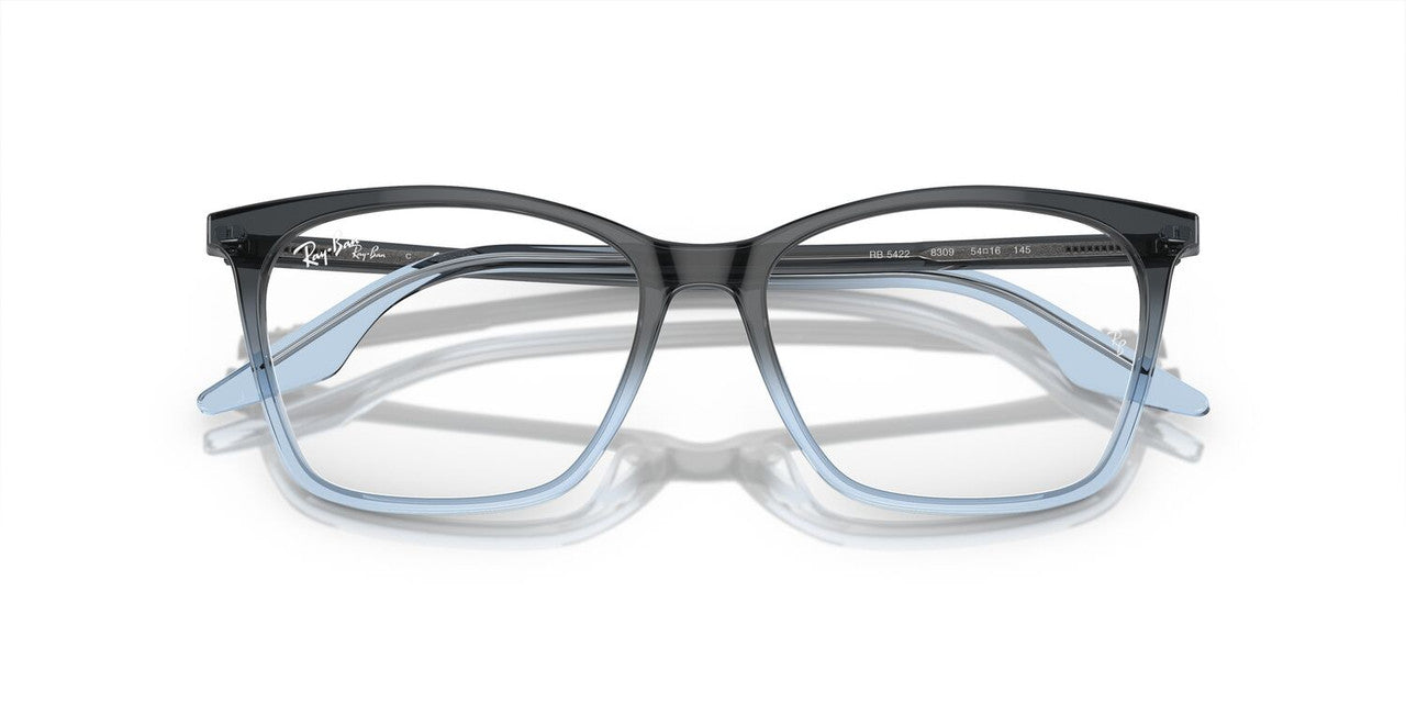 Lentes Oftálmicos Ray-Ban RX5422 Azul Transparente