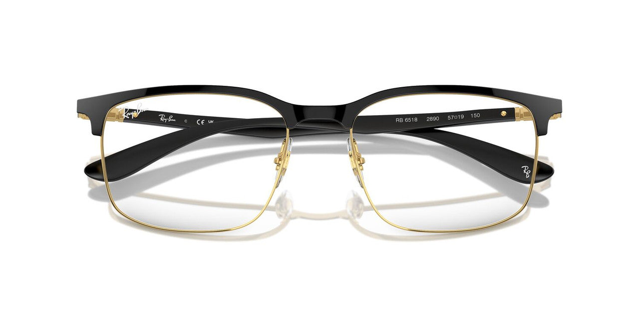 Lentes Oftálmicos Ray-Ban RX6518 Negro/Dorado