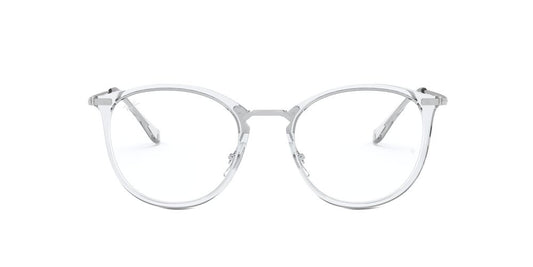 Lentes Oftálmicos Ray-Ban RX7140 Transp/Platead.