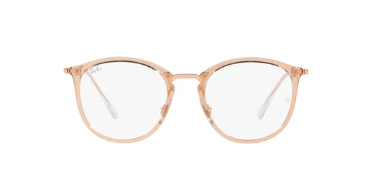 Lentes Oftálmicos Ray-Ban RX7140 Cafe Transparente