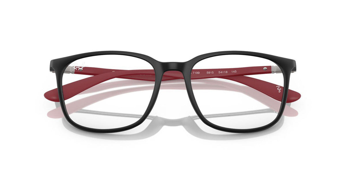 Lentes Oftálmicos Ray-Ban RX7199 Gris/Rojo