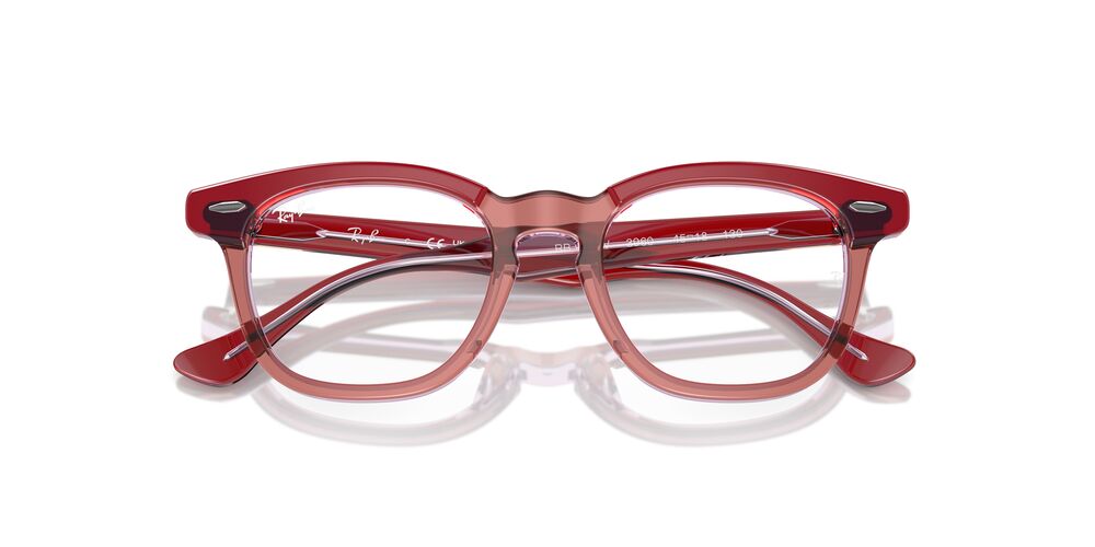 Lentes Oftálmicos Ray-Ban Jr RY9098V Rojo Transparente