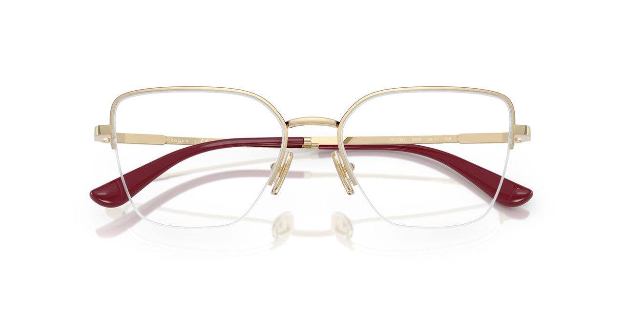 Lentes Oftálmicos Vogue VO4331 Vino/Dorado