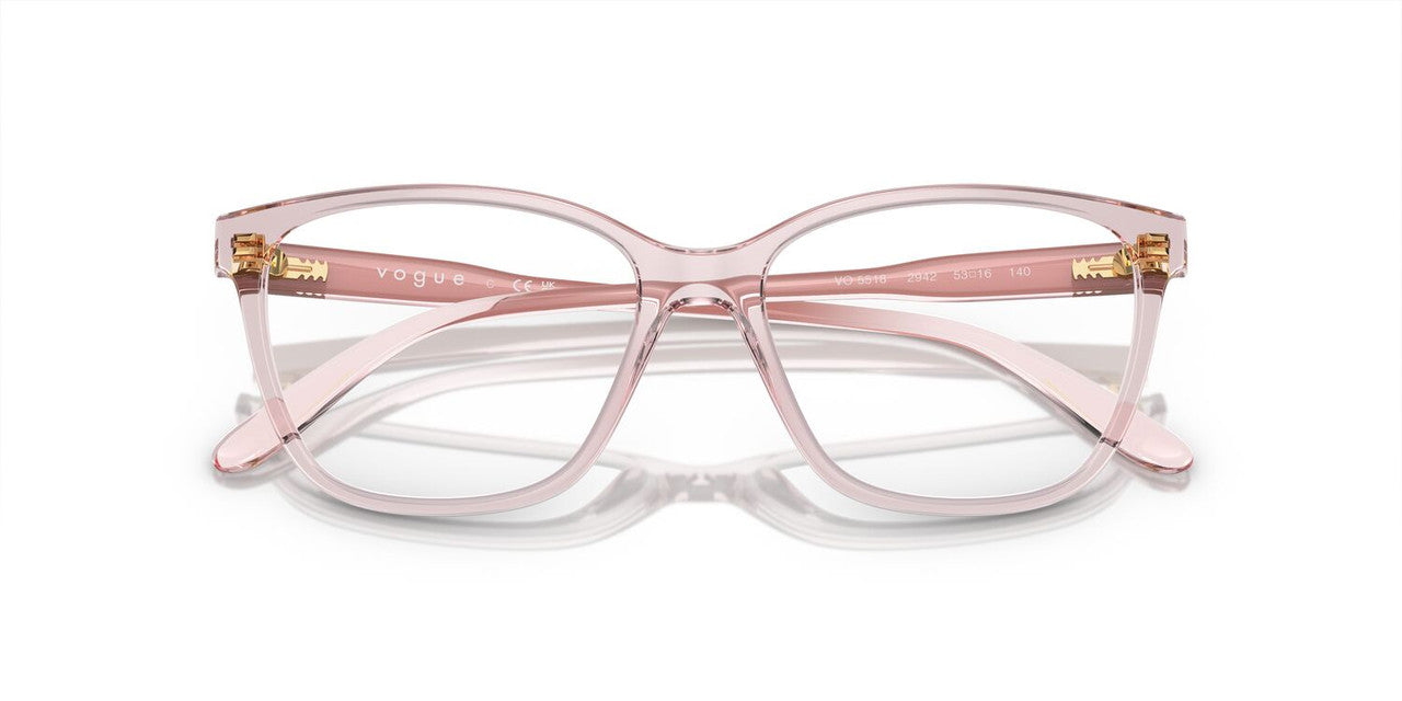 Lentes Oftálmicos Vogue VO5518 Rosado Transparente