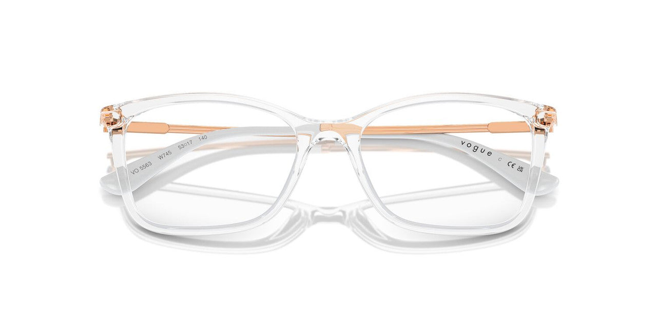 Lentes Oftálmicos Vogue VO5563 Transp/Dorado
