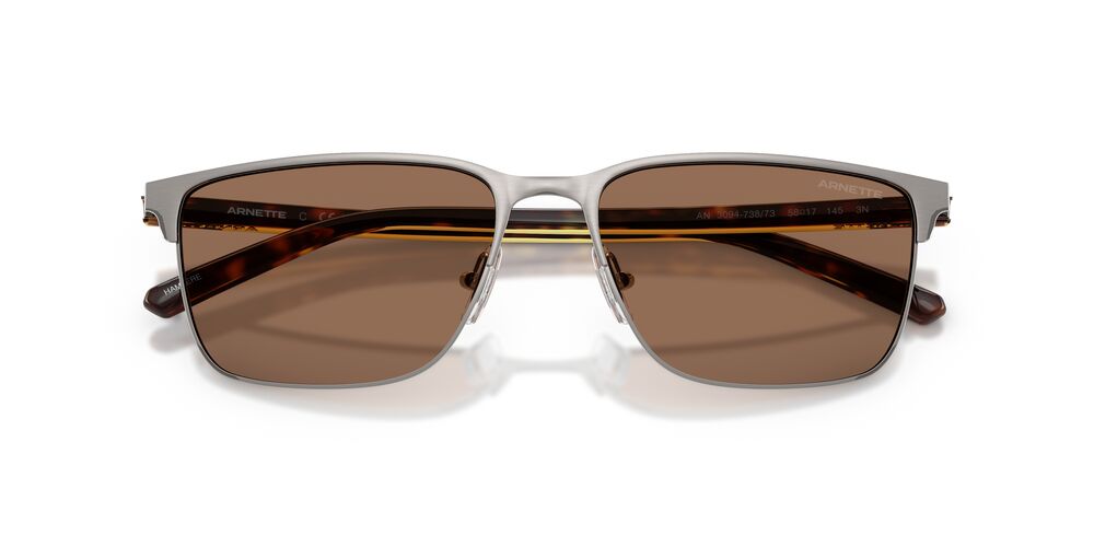 Lentes De Sol Arnette AN3094 Plateado/Carey