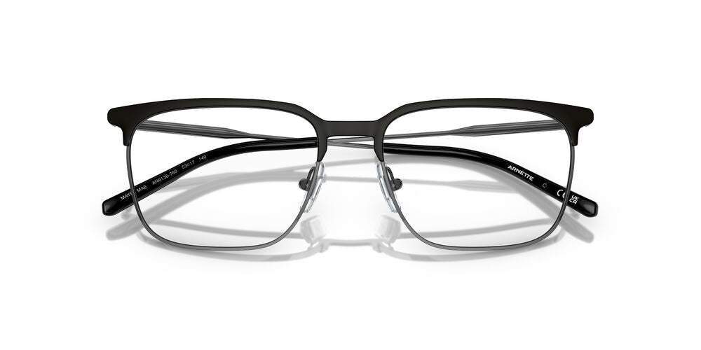 Lentes Oftálmicos Arnette AN6136 Negro/Plateado