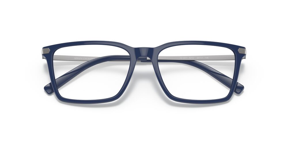 Lentes Oftálmicos Armani Exchange AX3077 Azul/Plat.Oscuro