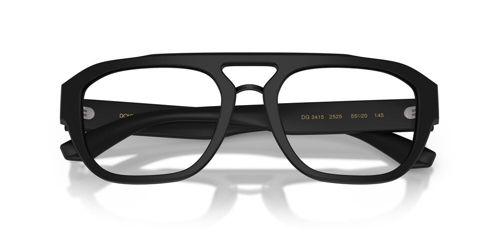 Lentes Oftálmicos Dolce & Gabbana DG3415 Negro Mate