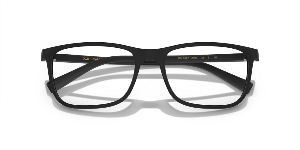Lentes Oftálmicos Dolce & Gabbana DG5027 Negro Mate
