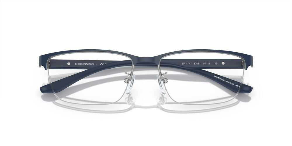 Lentes Oftálmicos Emporio Armani EA1147 Azul Mate