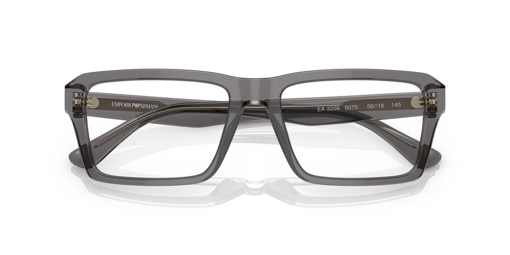 Lentes Oftálmicos Emporio Armani EA3206 Gris Transparente