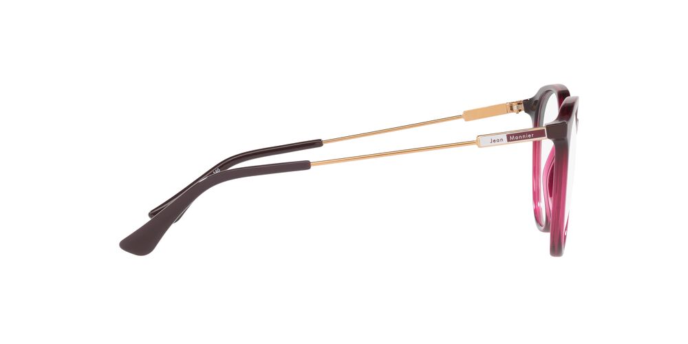 Lentes Oftálmicos Jean Monnier J83226 Vino/Dorado
