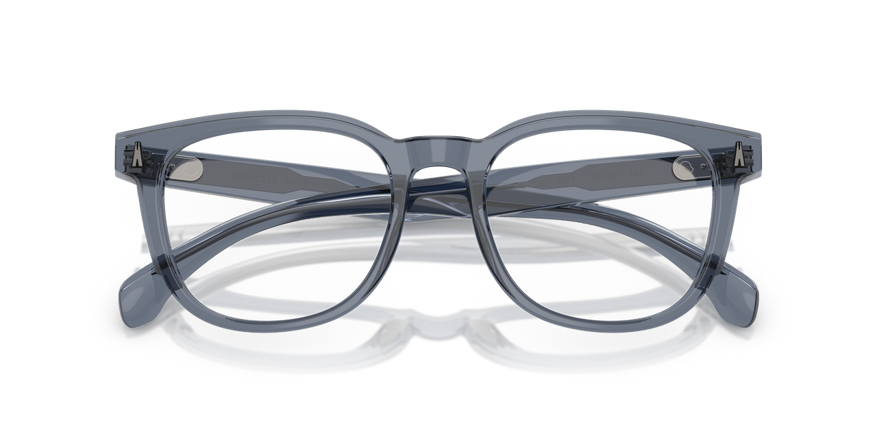 Lentes Oftálmicos Moncler ME2002 Azul Transparente
