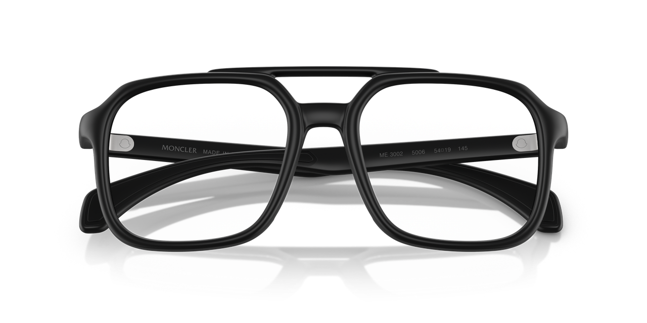 Lentes Oftálmicos Moncler ME3002 Negro Mate