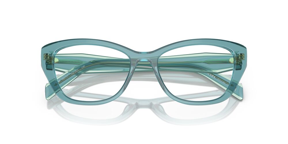 Lentes Oftálmicos Prada VPR19W Azul Transparente