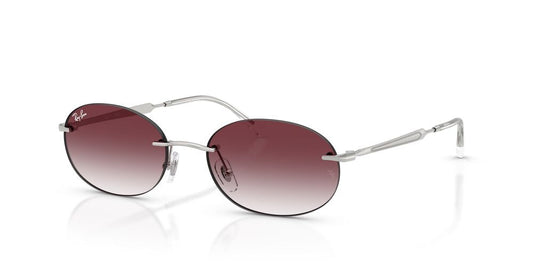 Lentes De Sol Ray-Ban RB3767 Plateado