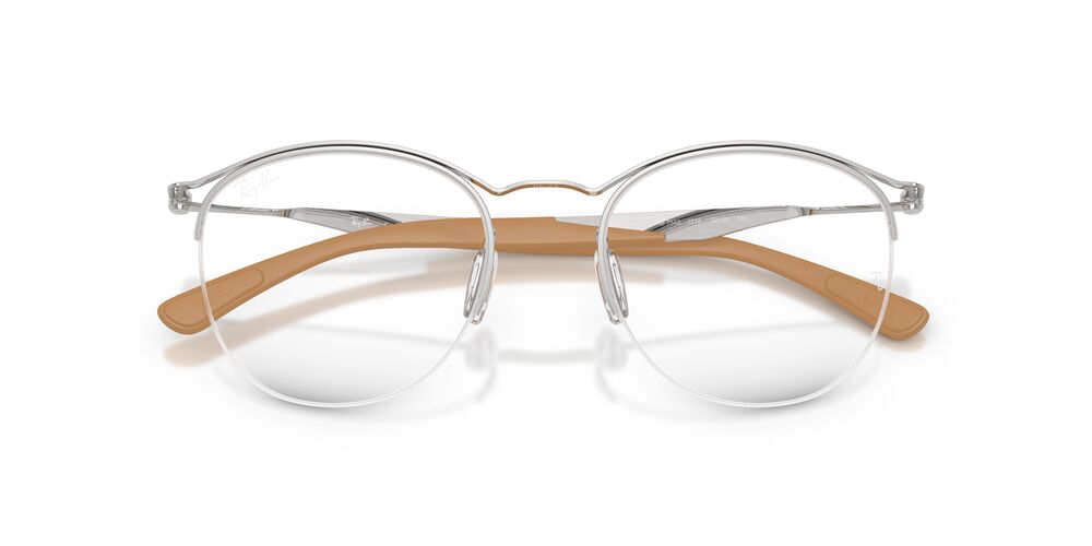Lentes Oftálmicos Ray-Ban RX7553 Plateado