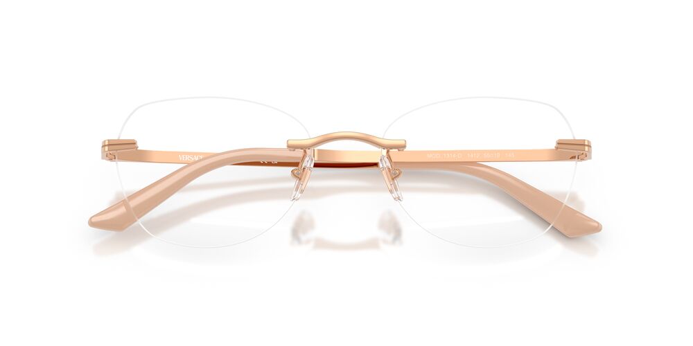 Lentes Oftálmicos Versace VE1314-D Dorado/Rosado