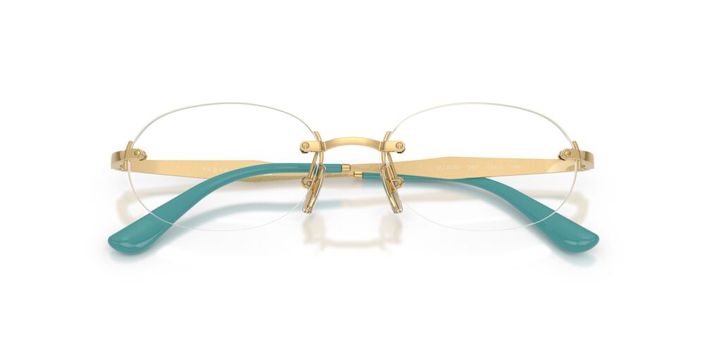 Lentes Oftálmicos Vogue VO4343 Dorado/Celeste