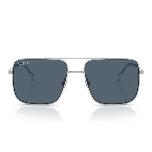 Lentes De Sol Ray-Ban RB3758 Plateado