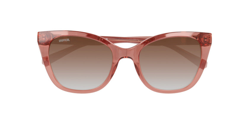 Lentes De Sol Unofficial UO6207B Rosado Transparente