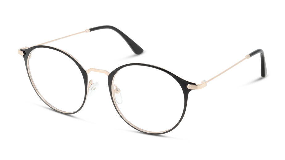 Lentes Oftálmicos Unofficial UO1070 Negro/Dorado
