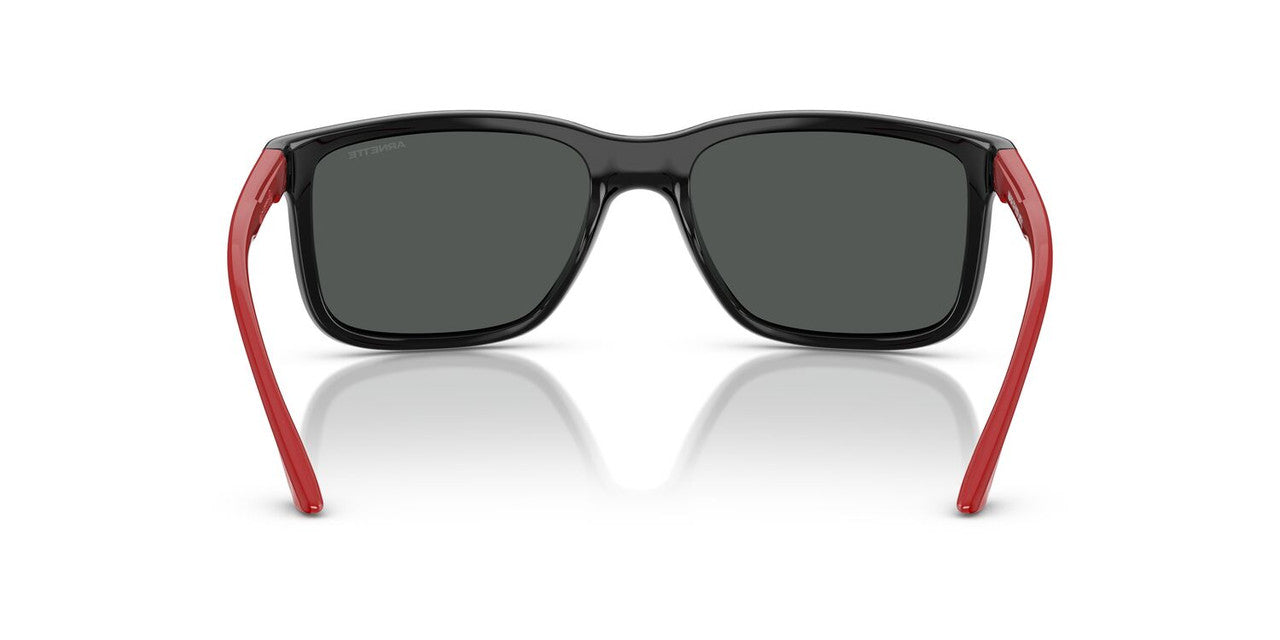 Lentes De Sol Arnette AN4359 Negro Mate/Rojo