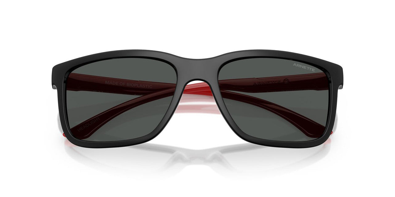 Lentes De Sol Arnette AN4359 Negro Mate/Rojo