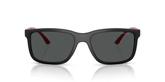Lentes De Sol Arnette AN4359 Negro Mate/Rojo