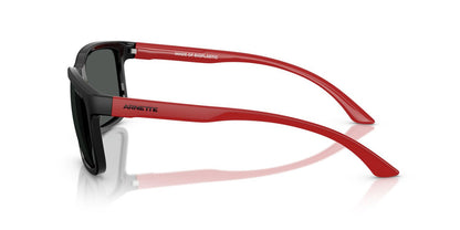 Lentes De Sol Arnette AN4359 Negro Mate/Rojo