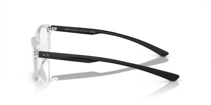 Lentes Oftálmicos Armani Exchange AX3108U Transparente/Negro