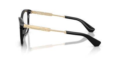 Lentes Oftálmicos Burberry BE2427-U Negro/Dorado