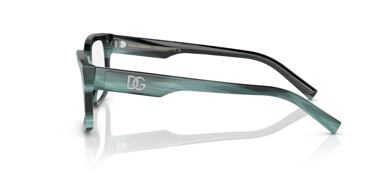 Lentes Oftálmicos Dolce & Gabbana DG3352 Celeste/Negro