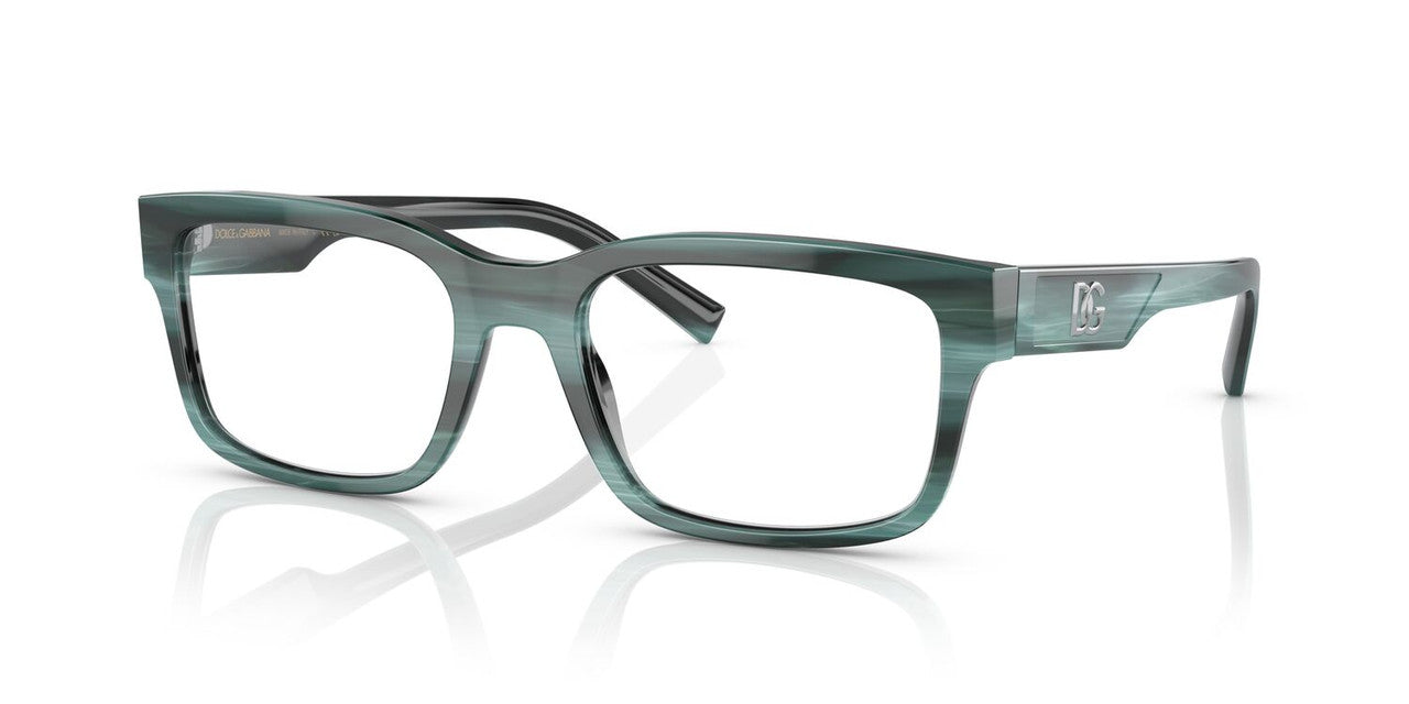 Lentes Oftálmicos Dolce & Gabbana DG3352 Celeste/Negro