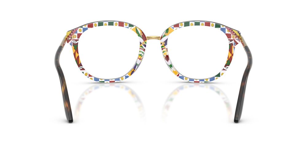 Lentes Oftálmicos Dolce & Gabbana DG3410 Carey/Blanco